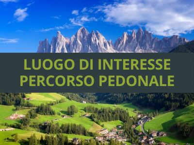 Luogo di interesse - Percorso pedonale